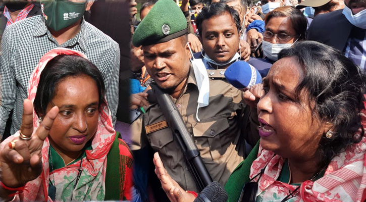 ভোট দিলেন আইভী, ভোটগ্রহণের ধীড়গতির অভিযোগ