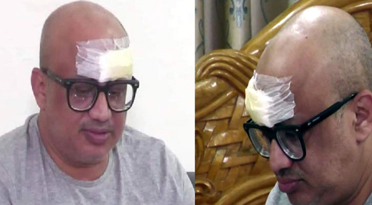 ‘আল্লাহ বাঁচাইছে, শুধু আমার মাথার উপরের ফ্যানটাই খুলে পড়েছে’