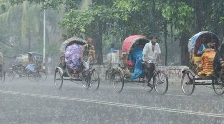 ২৪ ঘণ্টার মধ্যে বৃষ্টি হতে পারে যেসব জায়গায়