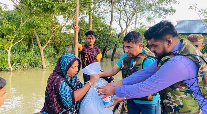 সিলেটে বন্যার্তদের পাশে সাইফ পাওয়ারটেক
