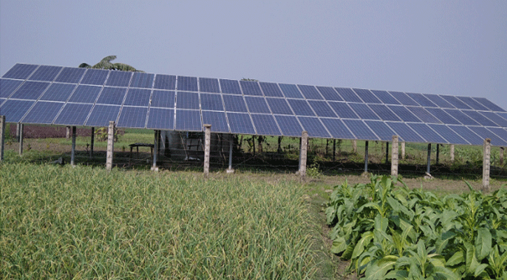 সৌরবিদ্যুত চালিত সেচপাম্পে সবুজ বিপ্লবের সম্ভাবনা
