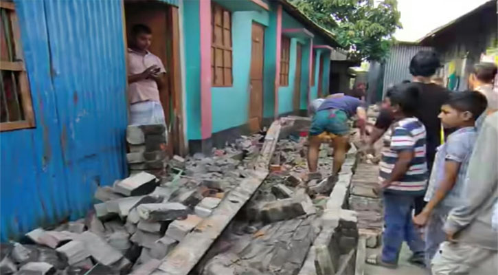 রূপগঞ্জে ভূমিকম্পে দেয়াল ধসে শিশু নিহত