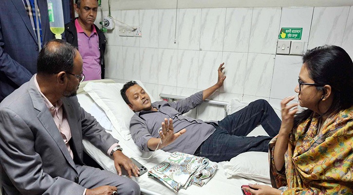 আহত সাংবাদিক জাবেদের খোঁজ নিলেন তারেক রহমান