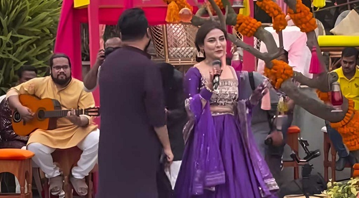 ব্যাপক কড়াকড়ি, তারপরও মেহজাবীনের হলুদের ছবি ফাঁস