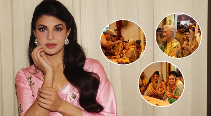 ইলন মাস্কের মায়ের সঙ্গে মন্দিরে পূজা দিলেন জ্যাকুলিন