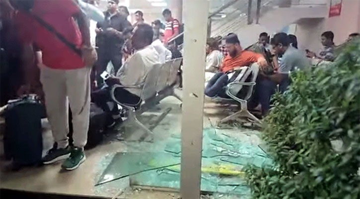 মালিবাগে সোহাগ পরিবহনের কাউন্টার ও মালিকের বাসায় হামলা