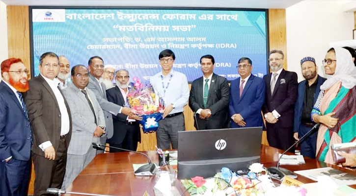 বিআইএফ’র নবনির্বাচিত নেতৃবৃন্দের সাথে আইডিআরএ চেয়ারম্যানের মতবিনিময়