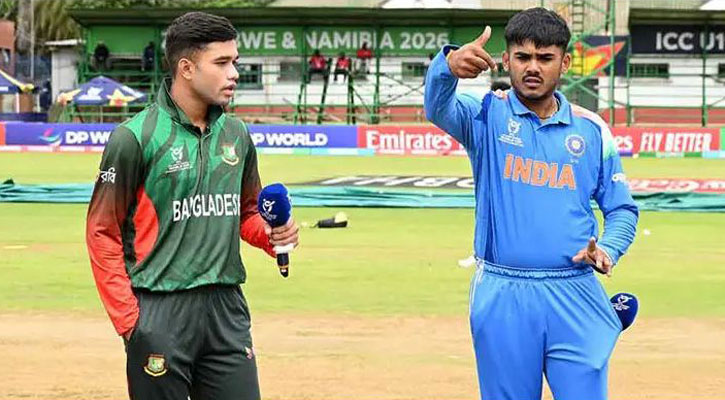 বাংলাদেশ অধিনায়কের সঙ্গে হাত মেলালো না ভারত অধিনায়ক 