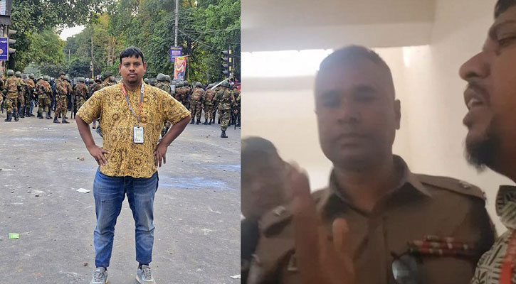 মির্জা আব্বাসের কেন্দ্রে সাংবাদিক হেনস্তা, পুলিশের টানাহেঁচড়ার অভিযোগ