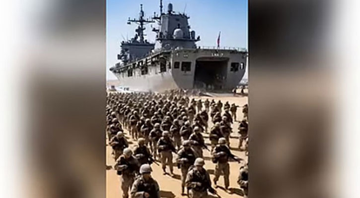 ইরানে স্থল অভিযানে রওনা দিয়েছে ২৫০০ মার্কিন সেনা