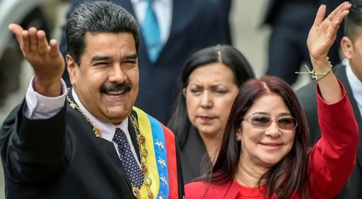 প্রেসিডেন্ট মাদুরো ও তার স্ত্রীকে আটকের দাবি ট্রাম্পের