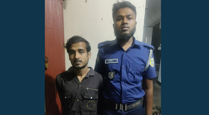 পিরোজপুরে মাদকাসক্ত ছেলেকে পুলিশে দিলেন বাবা