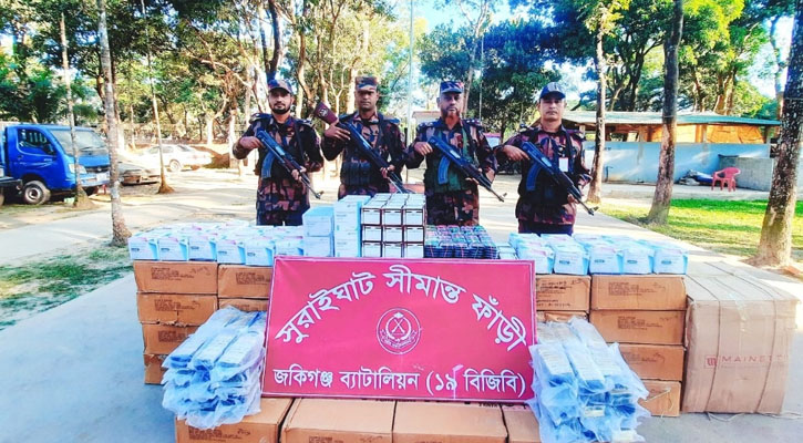 সিলেটে সাড়ে ৩৮ লাখ টাকার চোরাই মালামাল জব্দ