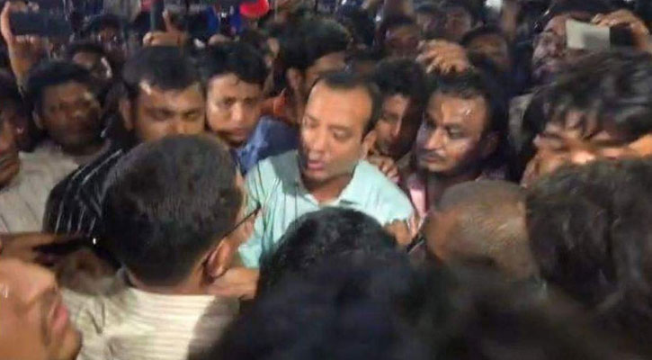 হামলার পর শাহবাগে মুখোমুখি রাকিব-সাদিক কায়েমরা