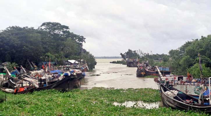 বৈরি আবহাওয়ায় ঘাটে ফিরেছে শূন্য ইলিশের শত শত ট্রলার