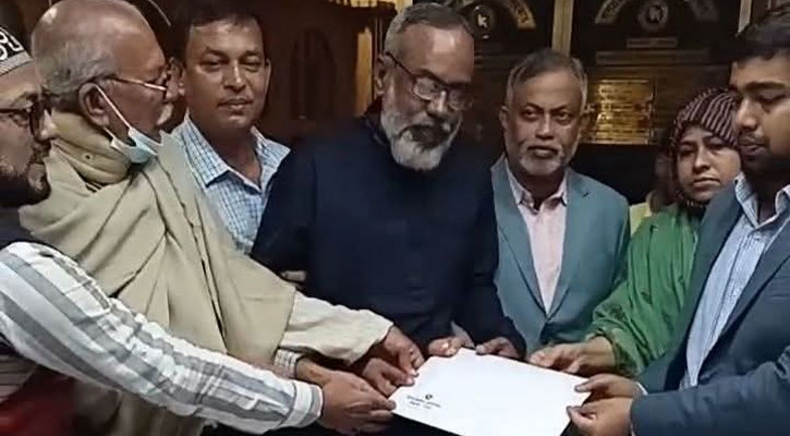 পাবনা-৪ আসনে বিএনপির প্রার্থী হাবিবের মনোনয়ন ফরম সংগ্রহ