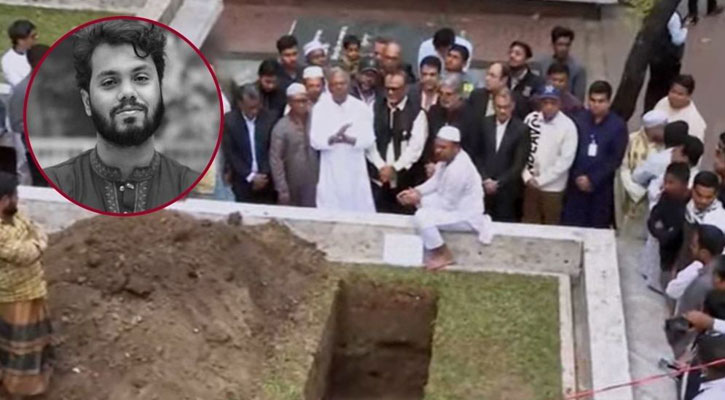 বিদ্রোহী কবির পাশে শায়িত হলেন বিপ্লবী হাদি