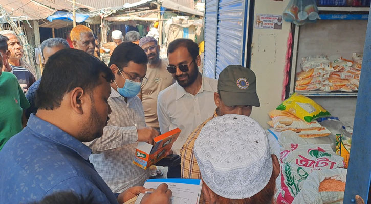 চুয়াডাঙ্গায় ভ্রাম্যমান আদালতের অভিযান, তিন দোকানিকে জরিমানা