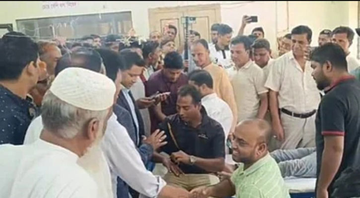 এমপি আসার খবরে হাসপাতালে ২৩ জন ভর্তি, পরিদর্শন শেষে চলে যান