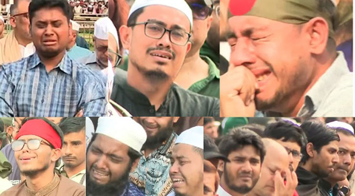 পুরো বাংলাদেশকে কাঁদিয়ে গেলো ওসমান হাদি