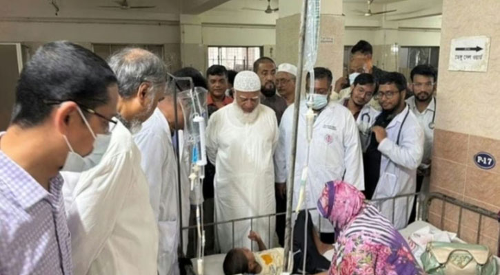 হাম চিকিৎসায় সংকট, শিশু হাসপাতালের বরাদ্দ বাড়ানোর দাবি জামায়াতের