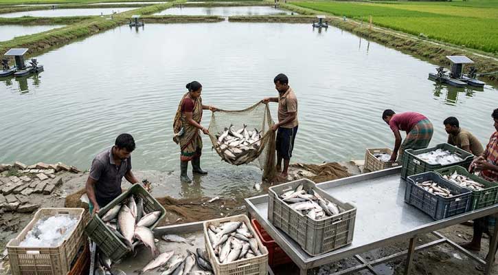 ২ কোটি ৯০ লাখ টাকার মাছ ছাড়তে ব্যয় ৪৫ কোটি