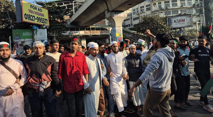 হাদির মৃত্যুতে উত্তাল শাহবাগ, জড়ো হচ্ছেন ছাত্র-জনতা