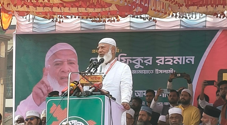 দাড়িপাল্লায় ভোট চাওয়ায় মায়েদের অপমান করা হচ্ছে: জামায়াত আমির