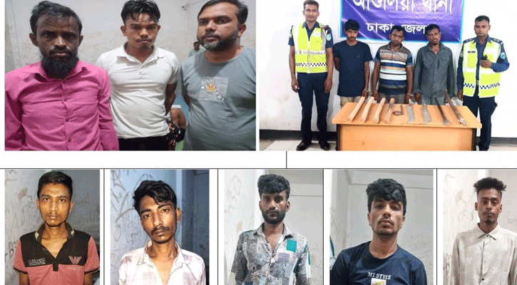 আশুলিয়ায় অটোরিকশা চোর চক্রের ৩ সদস্যসহ গ্রেফতার ১১
