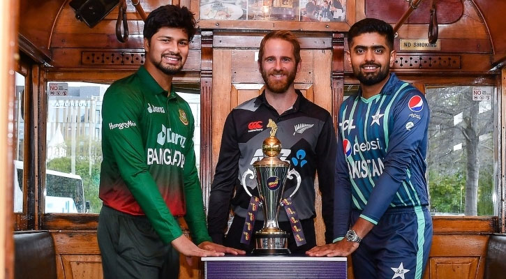 নিউজিল্যান্ডে ‘বাংলাওয়াশ’ সিরিজ, ট্রফি উন্মোচন