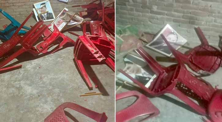 দুর্গাপুরে বিএনপির ক্লাবে আওয়ামী লীগ দোসরদের হামলার অভিযোগ