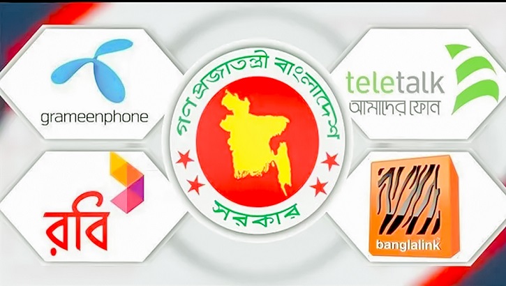 ৪ মোবাইল অপারেটরের কাছে সরকারের পাওনা ১৩ হাজার কোটি টাকা