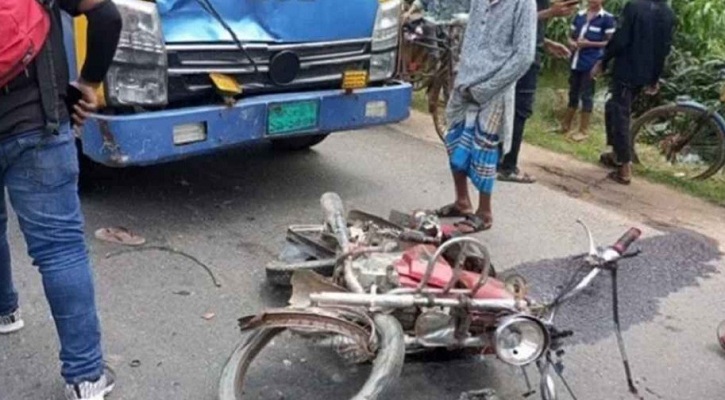 টাঙ্গাইলে পিকআপ-মোটরসাইকেল মুখোমুখি সংঘর্ষ: নিহত ৩