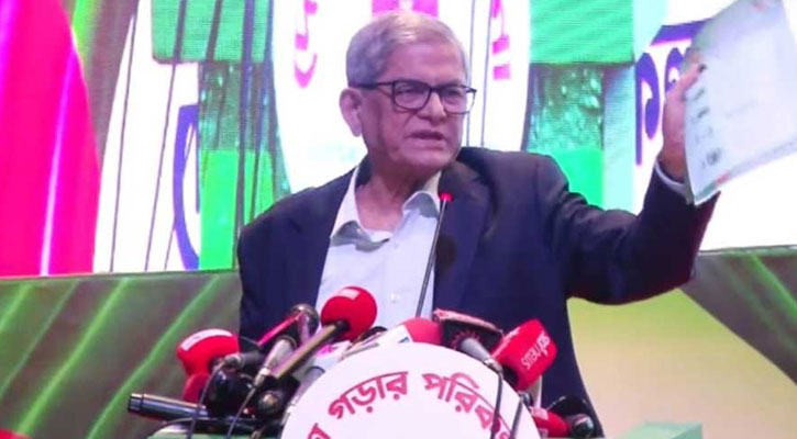 ধর্মের নামে বিভাজন তৈরির চেষ্টা চলছে: মির্জা ফখরুল