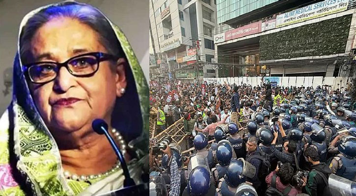 হাসিনাকে ফিরিয়ে না দিলে ভারতের হাইকমিশনে ঢোকার হুঁশিয়ারি জুলাই ঐক্যের