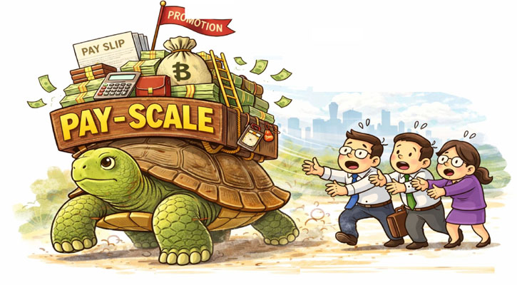 নতুন পে স্কেল বাস্তবায়ন নিয়ে শঙ্কা, পরবর্তী সরকার নিবে সিদ্ধান্ত 