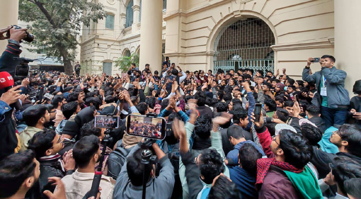 জকসু নির্বাচনে চার প্যানেলের সম্মিলিত চার দাবি