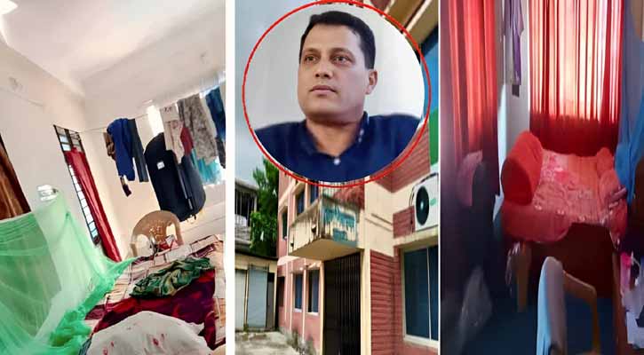 দপ্তরে বসবাস, প্রতিবাদ করায় সাংবাদিদের বিরুদ্ধে মামলা