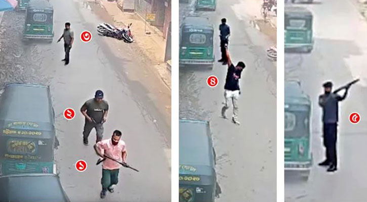 সিসিটিভি ফুটেজে ৫ অস্ত্রধারী শনাক্ত, সবাই বিএনপির ‘কর্মী-সমর্থক’