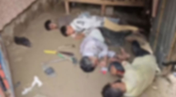আদাবরে ছিনতাইকারী ধরতে গিয়ে ওসি ও এসআইকে কুপিয়ে জখম