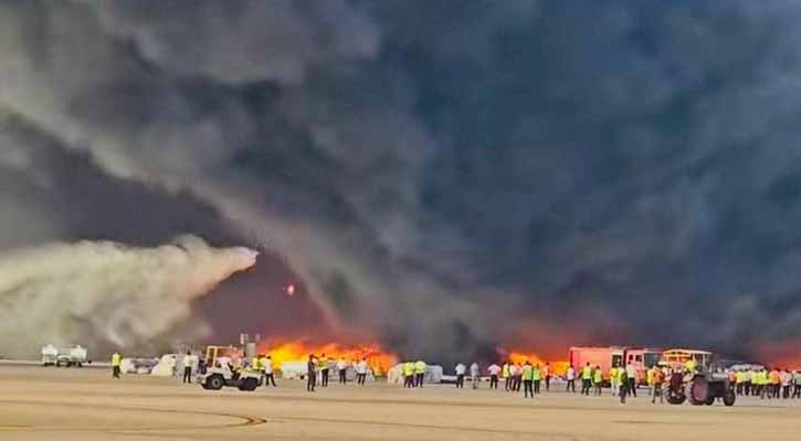 শাহজালাল বিমানবন্দরে রাত ৯টা পর্যন্ত ফ্লাইট ওঠানামা বন্ধ