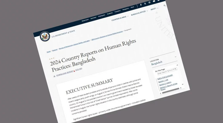 বাংলাদেশের মানবাধিকার পরিস্থিতি স্থিতিশীল, তবে কিছু উদ্বেগ রয়েছে