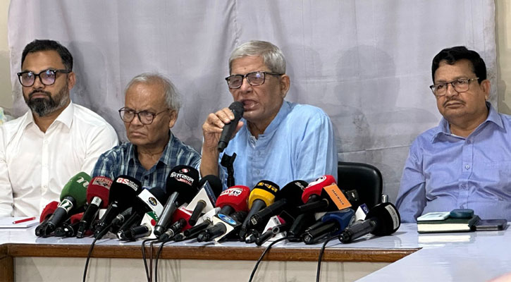 জামায়াত পুরোপুরি নির্মূল ঘোষণা দিলেন মির্জা ফখরুল