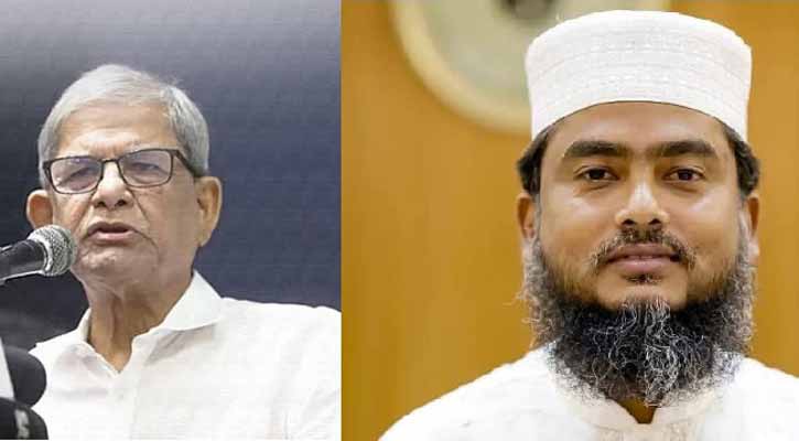 প্রতিদ্বন্দ্বী মির্জা ফখরুলকে অভিনন্দন জানিয়ে আলোচনায় জামায়াত প্রার্থী দেলাওয়ার 