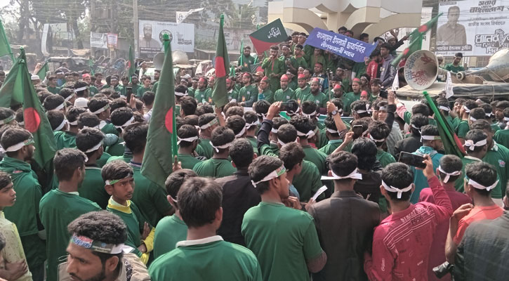 ইসলামী ছাত্রশিবিরের যাত্রা কেউ থামাতে পারবে না: রাকসু ভিপি জাহিদ