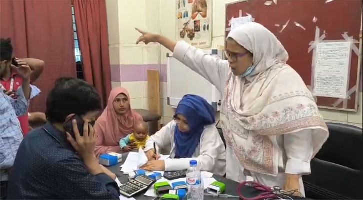 ময়মনসিংহ মেডিকেলে সাংবাদিক লাঞ্ছনার অভিযোগ