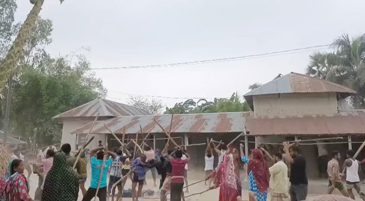 পুকুরের মাছ নিয়ে তাড়াশে সংঘর্ষ, নারীসহ আহত ১৮