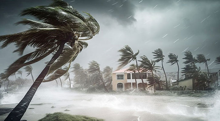 দুপুরের মধ্যে ১৯ অঞ্চলে ঝড়ের আভাস