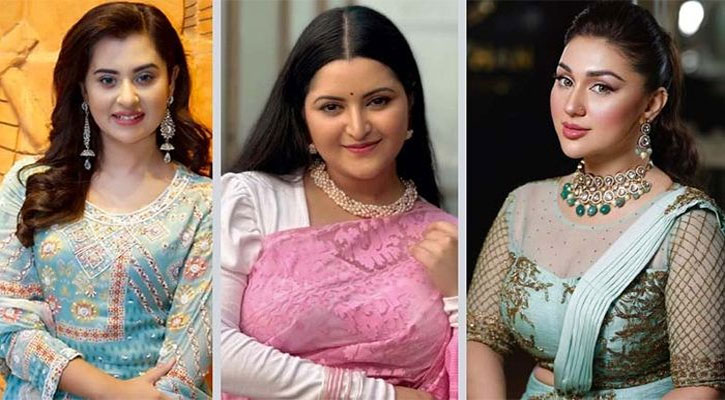 পরী-বুবলীর ‘চুলোচুলি’, ‘ঘি’ ঢাললেন অপু