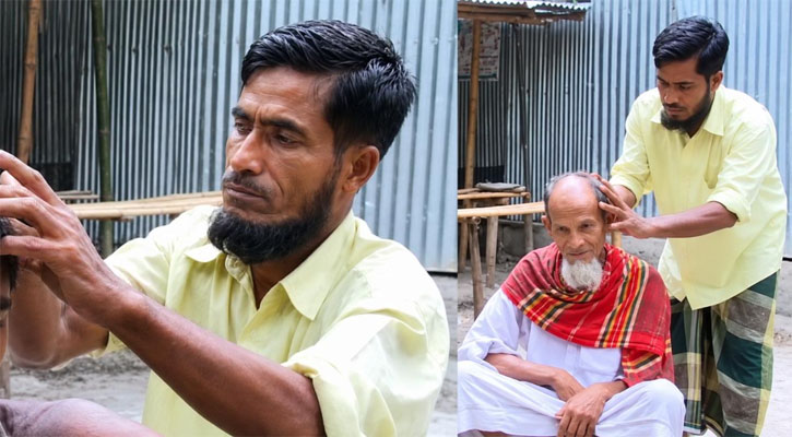 ব্লেড দিয়েই ৩৫ বছর গরিবের সেবায় আবেদ তেলি